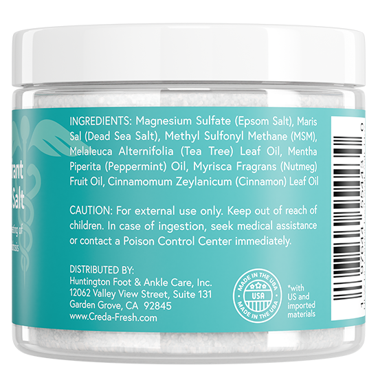 ANTI-SWEAT FOOT SOAK SALT