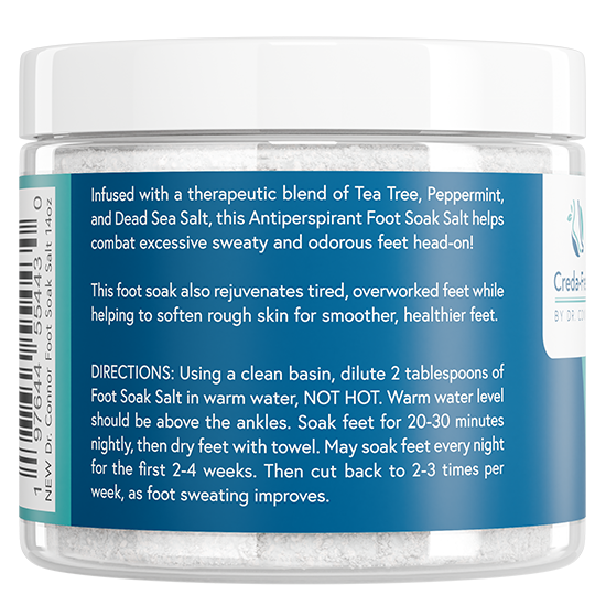 ANTI-SWEAT FOOT SOAK SALT